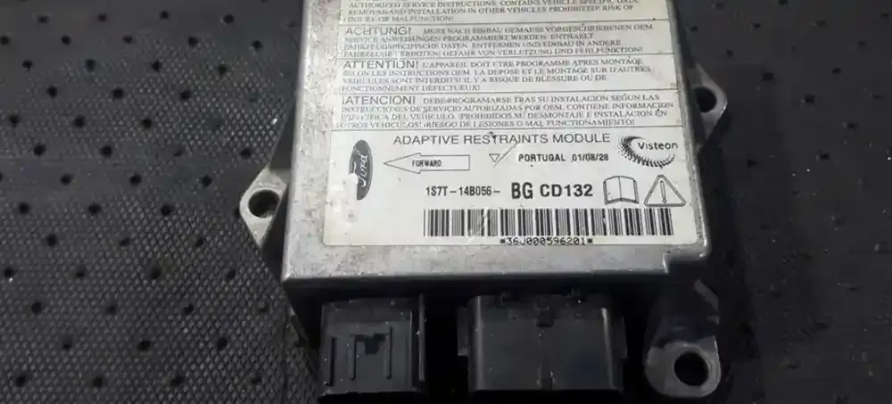 36J000596201 блок управління airbag (srs) Ford Mondeo Mk III 2001