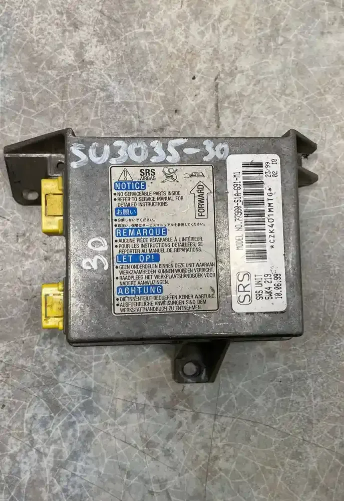 77960S1AG91M блок управління airbag (srs) Honda Accord 2000