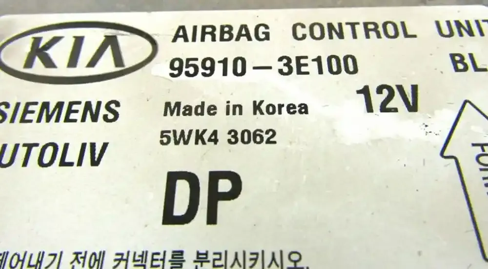959103E100BL блок управления AirBag (SRS) KIA Sorento 2002