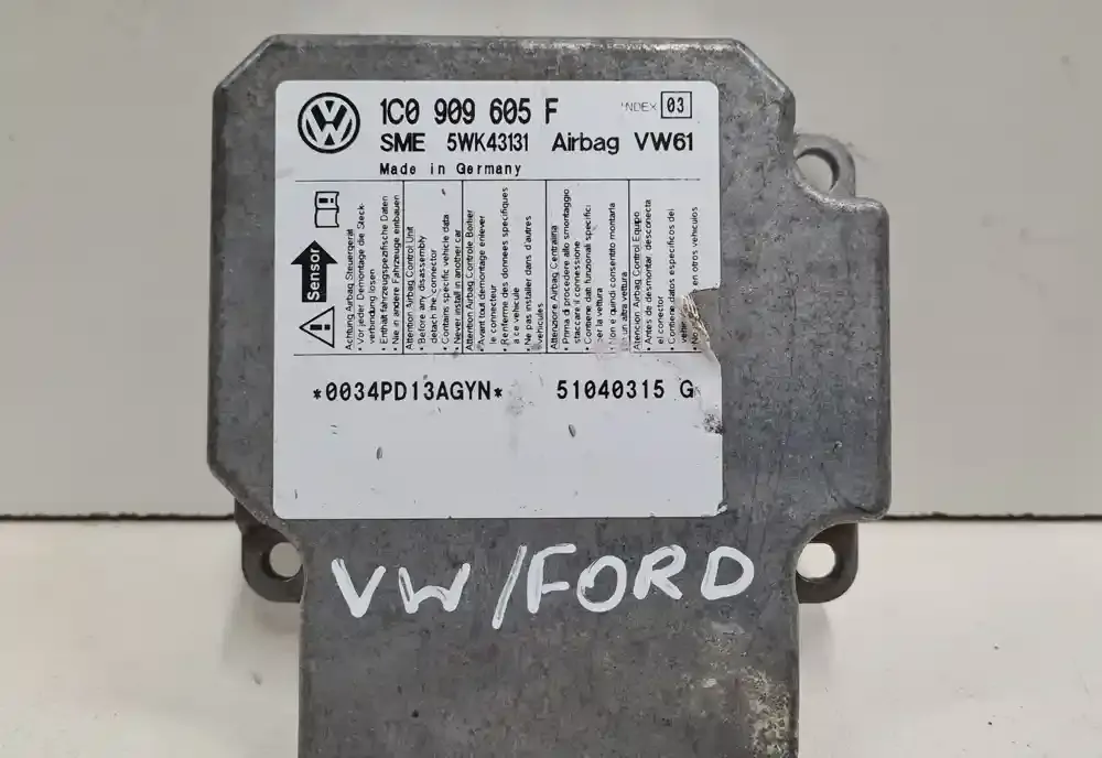 51040315G блок управления AirBag (SRS) Ford Galaxy 2003