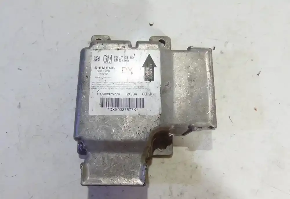 13170589330518650 блок управления AirBag (SRS) Opel Corsa C 2003