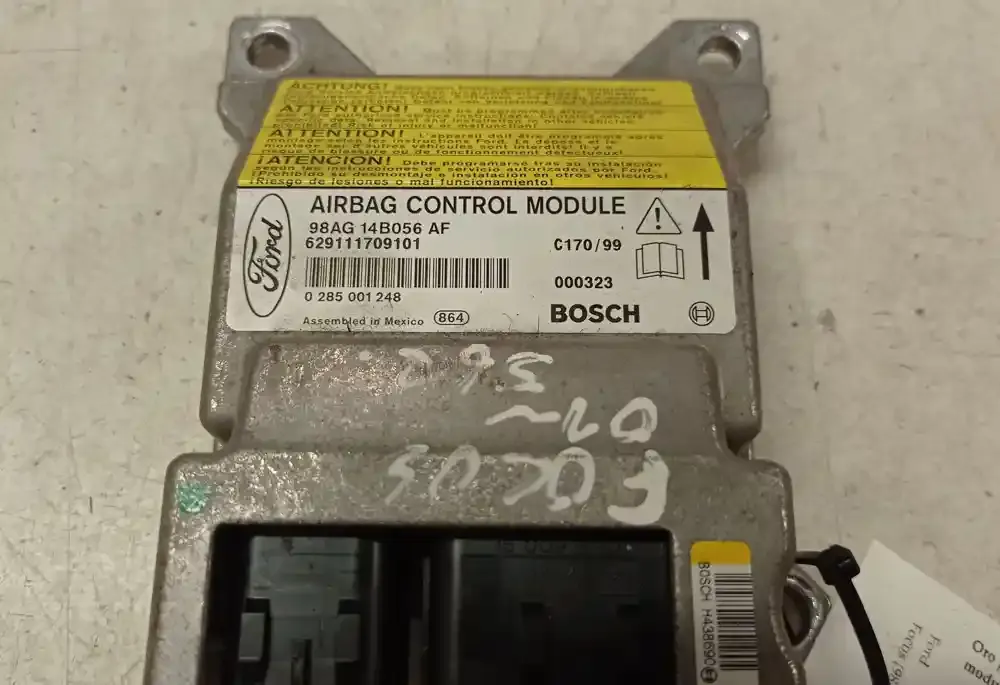 98AG14B056 блок управління airbag (srs) Ford Focus 2002