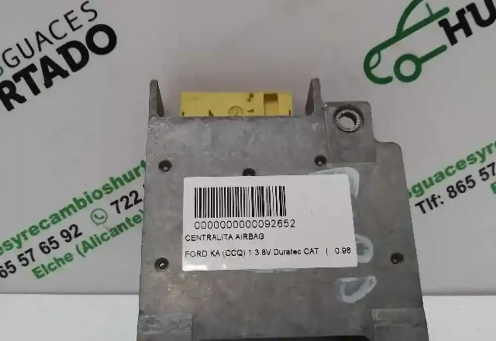8925045274 блок управления AirBag (SRS) Ford Ka 1996