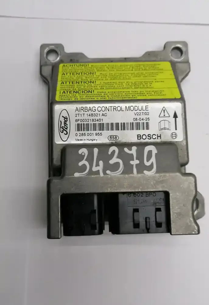 6F0032183401 блок управління airbag (srs) Ford Transit - Tourneo Connect 2008