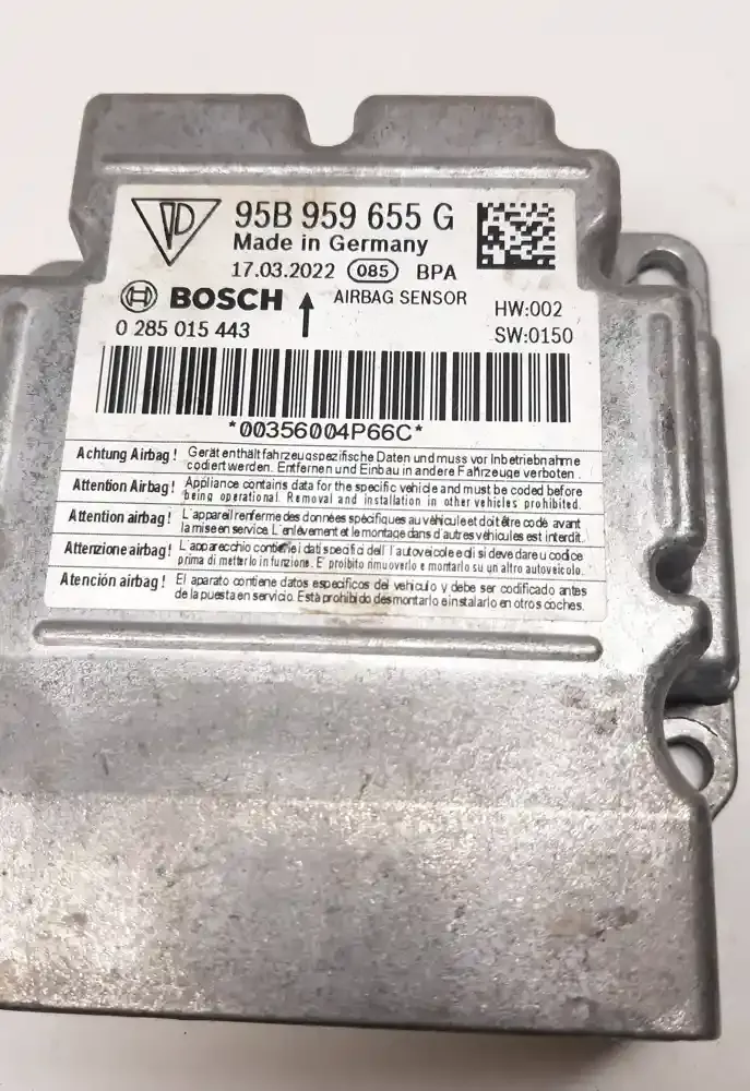 0285015443 блок управління airbag (srs) Porsche Macan 2019
