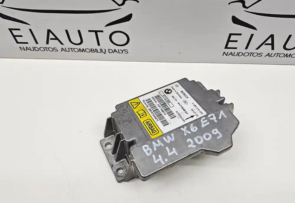 65779171948 блок управления AirBag (SRS) BMW X6 E71 2009 65779171948 блок управления AirBag (SRS) BMW X6 E71 2009