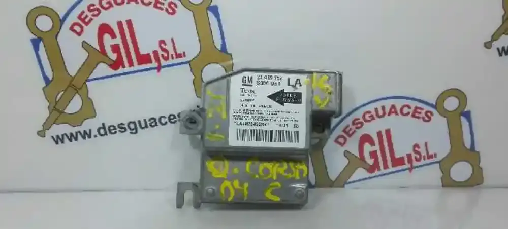 53128 блок управления AirBag (SRS) Opel Corsa C 2003
