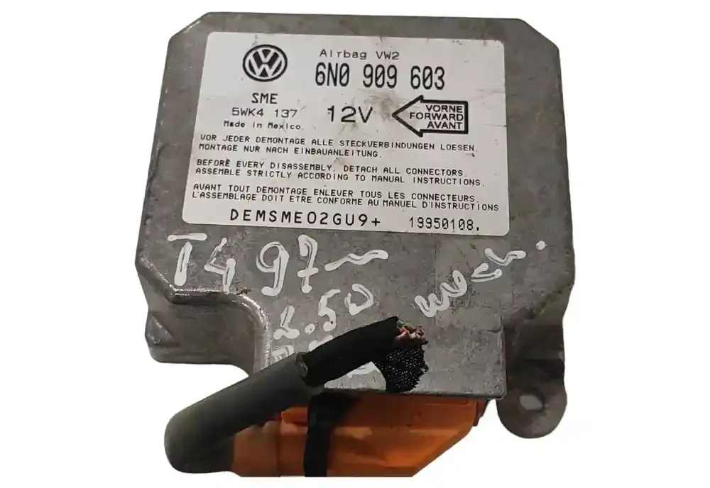 19950108 блок управления AirBag (SRS) Volkswagen Transporter - Caravelle T4 1995