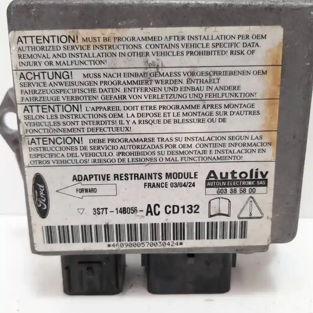 603385800 блок управління airbag (srs) Ford Mondeo Mk III 2004
