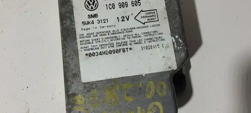 31020415 блок управління airbag (srs) Ford Galaxy 2002
