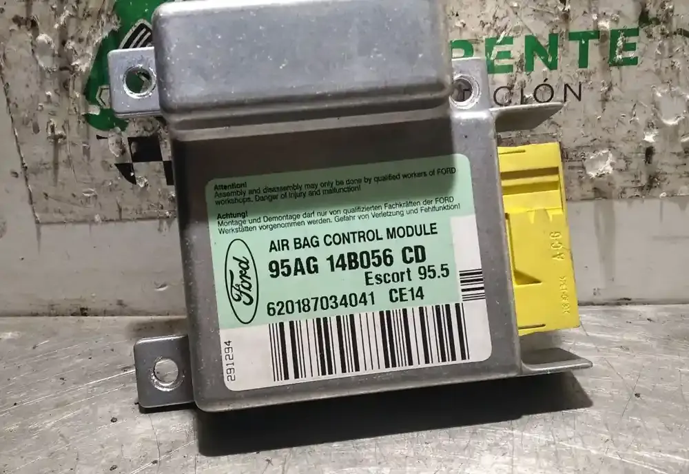 620187034041 блок управления AirBag (SRS) Ford Escort 1995