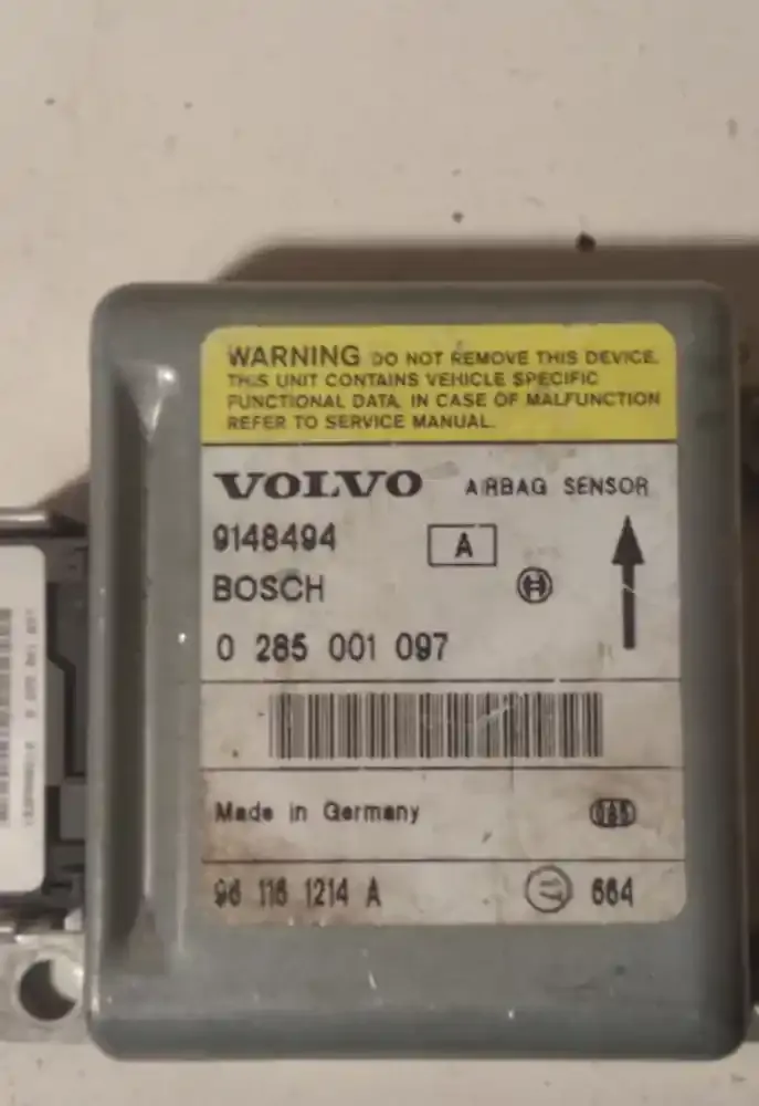 0285001097 блок управління airbag (srs) Ford Galaxy 1999