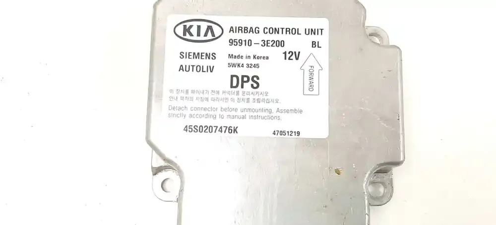45S0207476K блок управління airbag (srs) KIA Sorento 2006