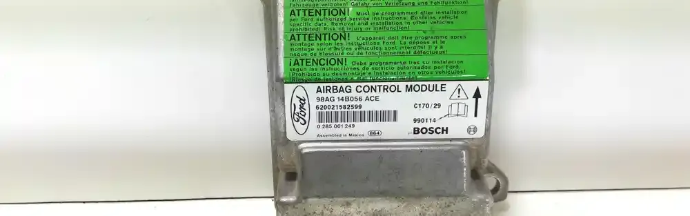 98AG14B056AC блок управління airbag (srs) Ford Focus 1999