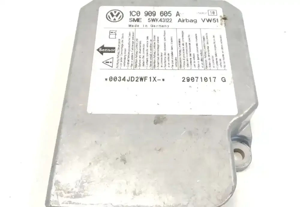 29071017G блок управления AirBag (SRS) Volkswagen Transporter - Caravelle T5 200