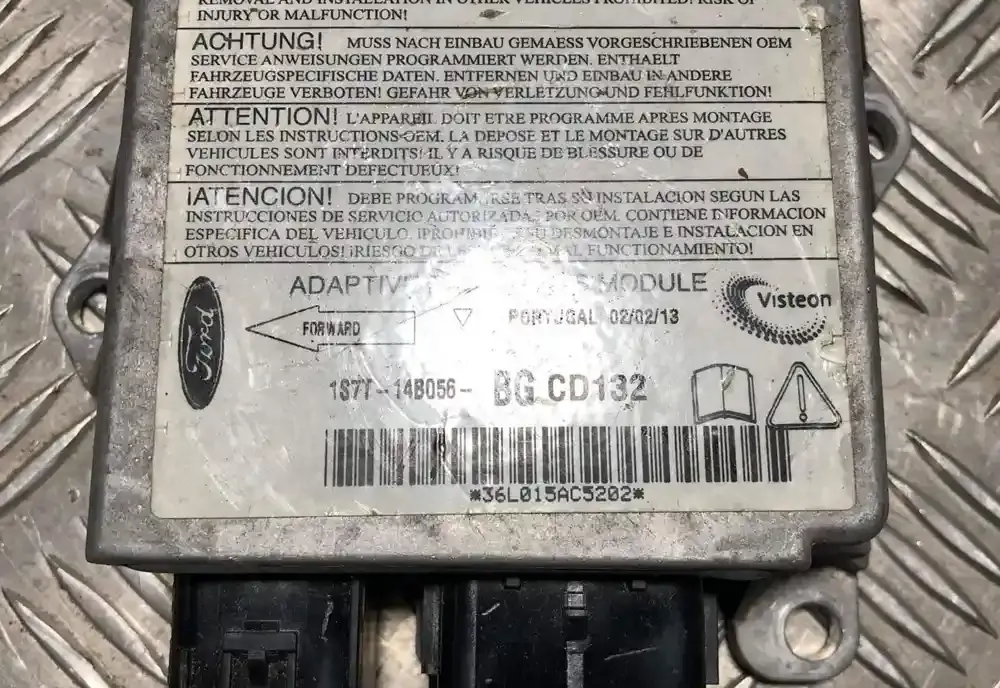 36L015AC5202 блок управління airbag (srs) Ford Mondeo Mk III 2003