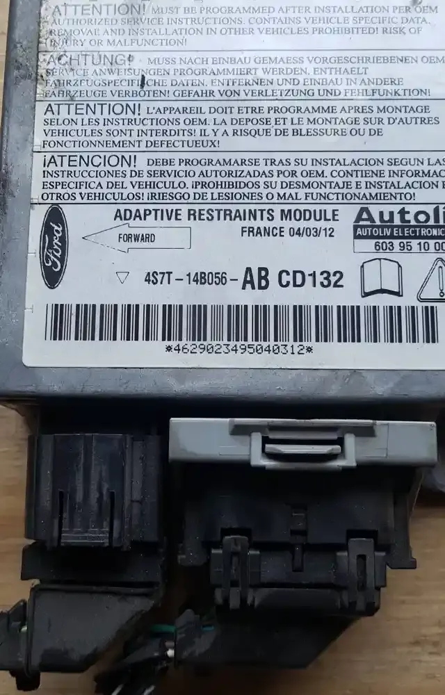 4629023495040312 блок управления AirBag (SRS) Ford Mondeo Mk III 2003