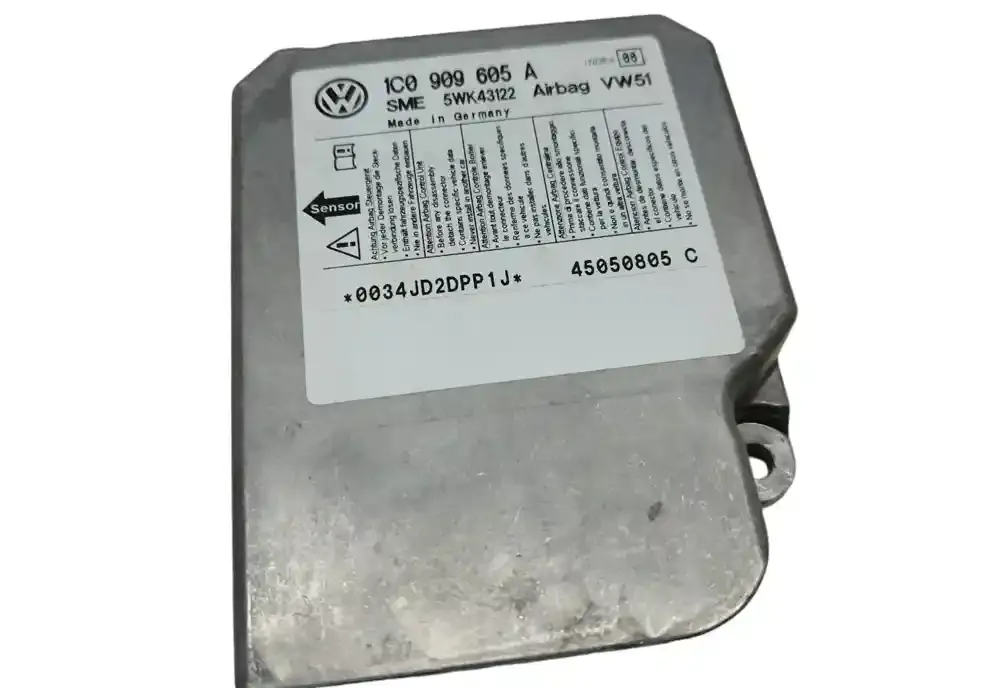 45050805 блок управління airbag (srs) Volkswagen Transporter - Caravelle T5 2005