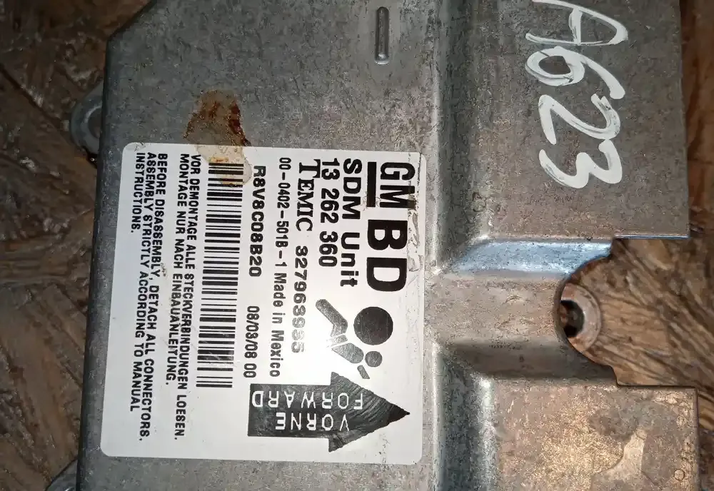 R8V8C08B20 блок управления AirBag (SRS) Opel Corsa D 2008