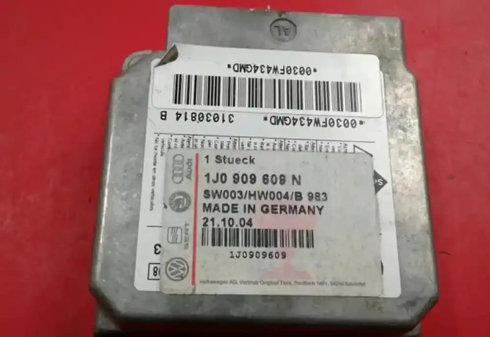 1J0909609N блок управління airbag (srs) Seat Cordoba (6K)