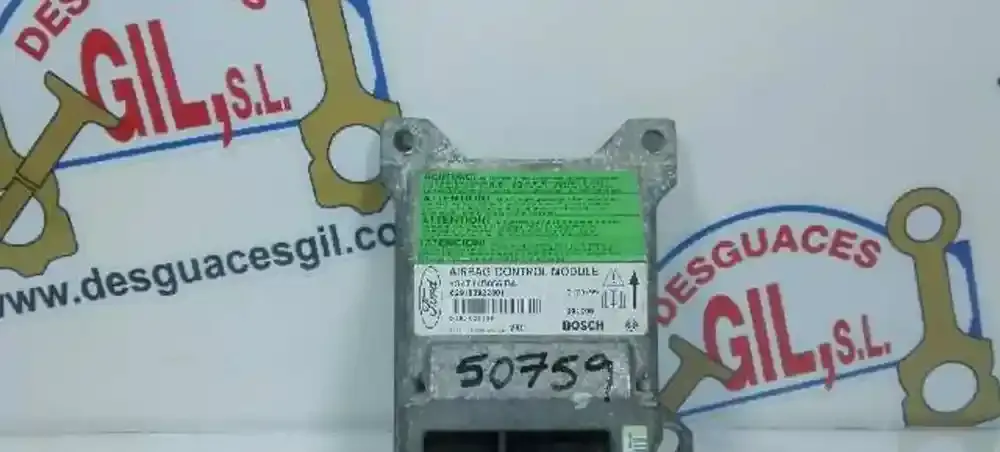 50759 блок управління airbag (srs) Ford Focus 1998