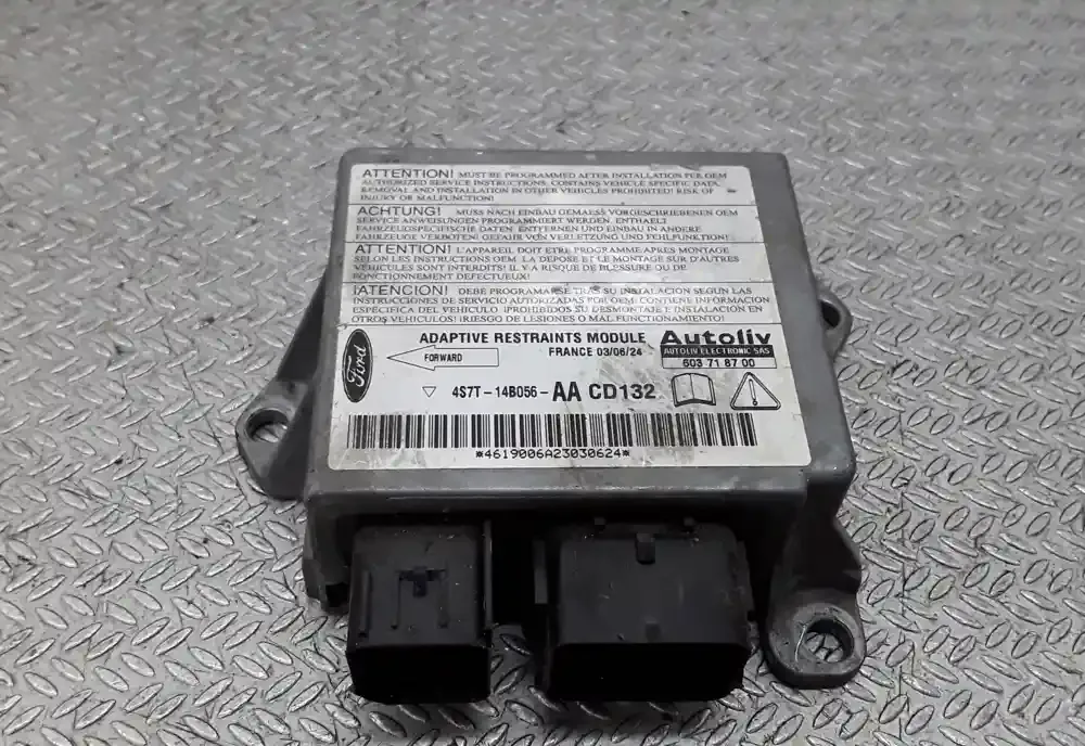 603718700 блок управления AirBag (SRS) Ford Mondeo Mk III 2003