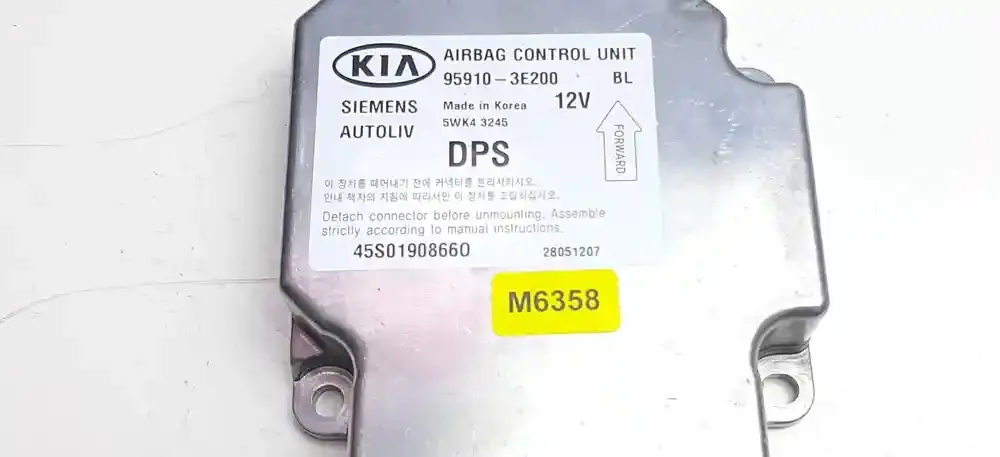 M6358 блок управління airbag (srs) KIA Sorento 2005