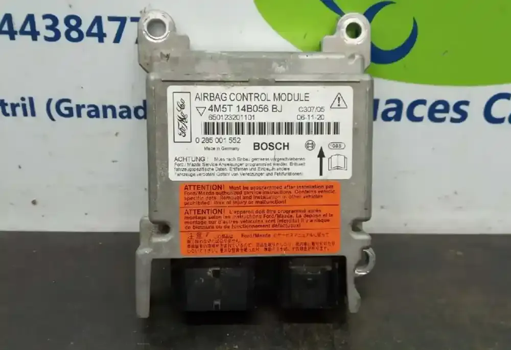 4M5T14BO56BJ блок управления AirBag (SRS) Ford Focus