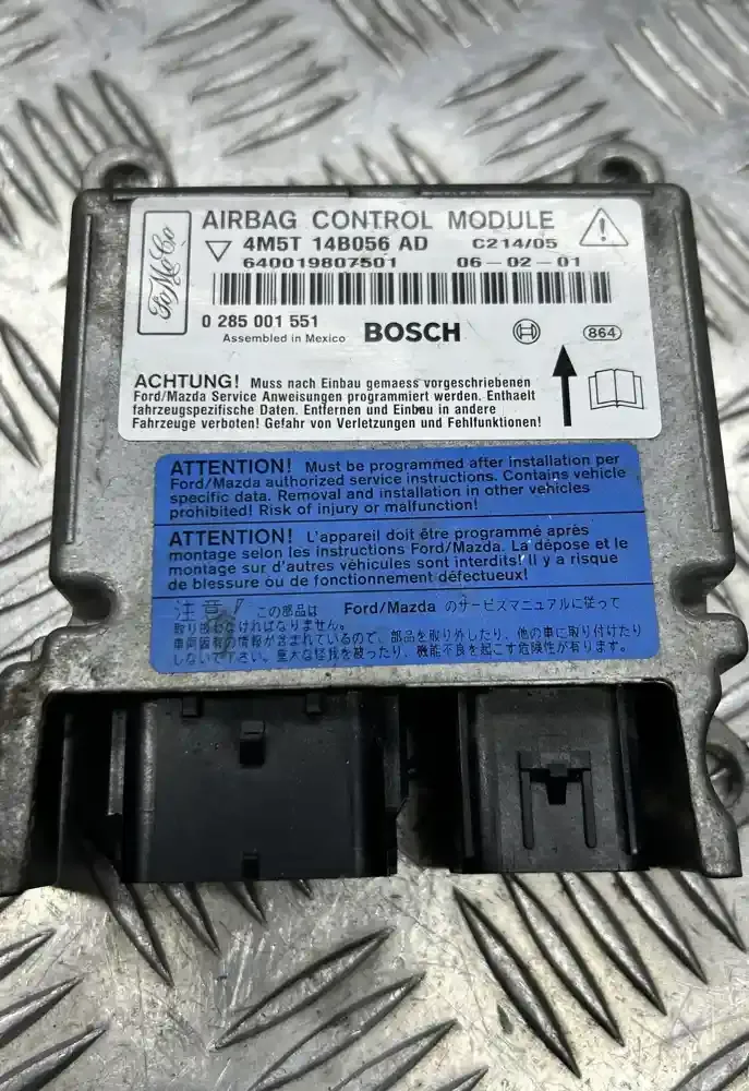 640019807501 блок управління airbag (srs) Ford Focus C-MAX 2003