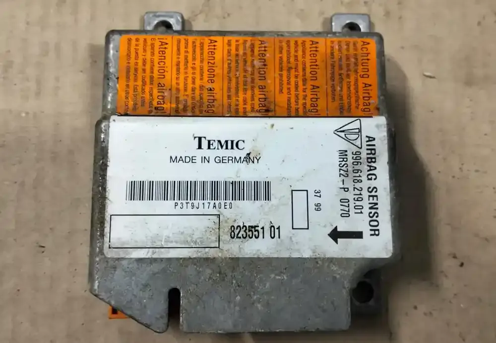 996618219 блок управления AirBag (SRS) Porsche Boxster 986 2000