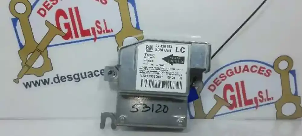 53120 блок управления AirBag (SRS) Opel Corsa C 2003