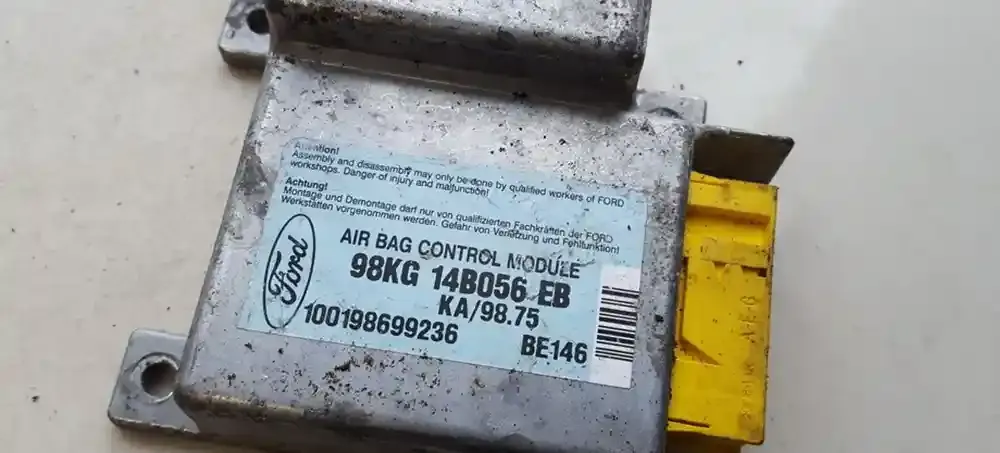 100198699236 блок управління airbag (srs) Ford Ka 1998