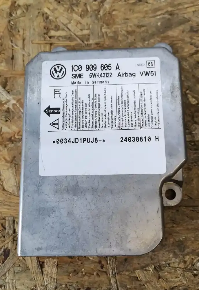 24030810H блок управления AirBag (SRS) Volkswagen Transporter - Caravelle T5 2005