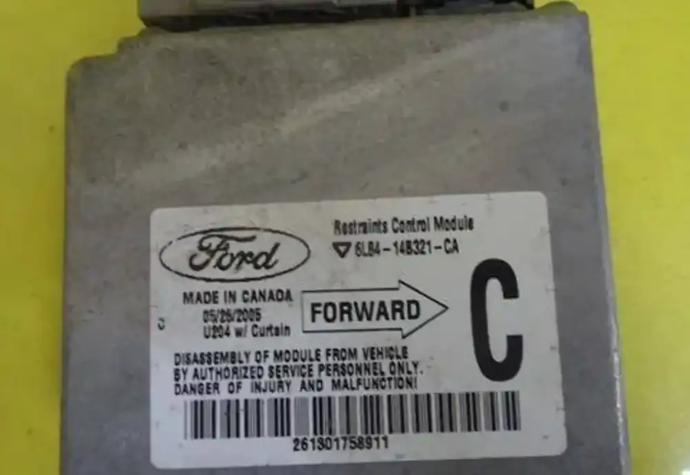 261301758911 блок управління airbag (srs) Ford Maverick 2005