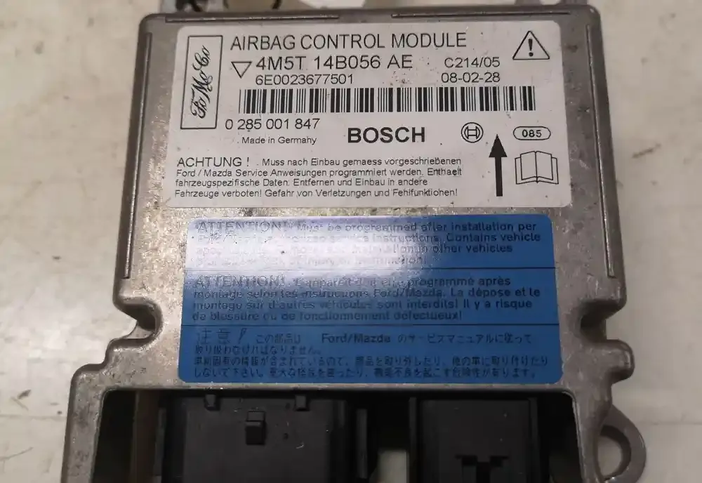 6E0023677501 блок управління airbag (srs) Ford C-MAX I 2008