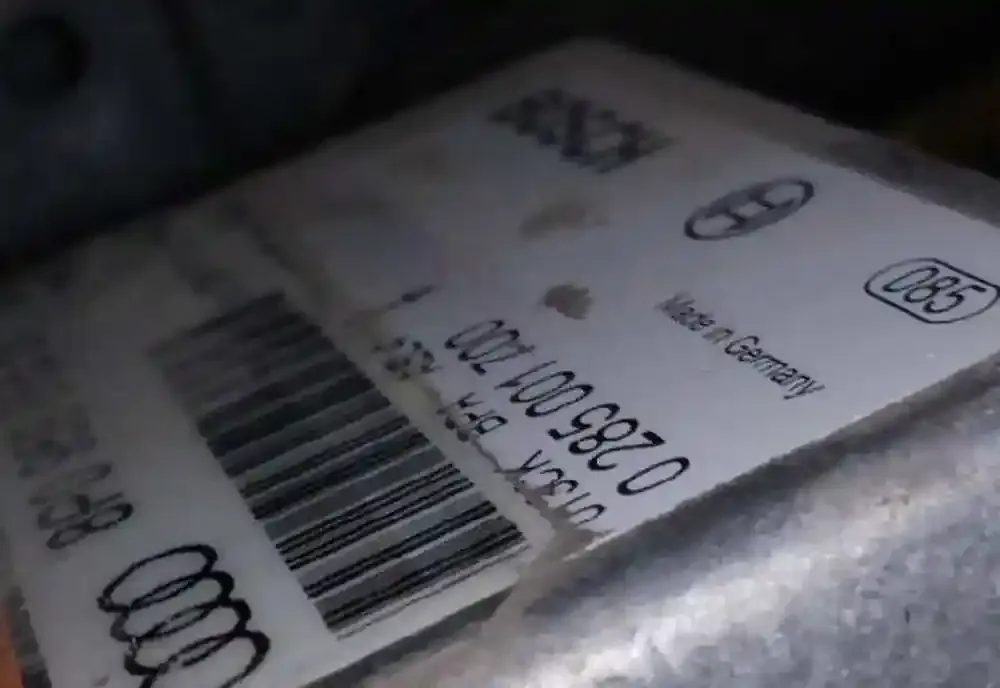 0285001100 блок управління airbag (srs) Audi A3 S3 A3 Sportback 8P 2003