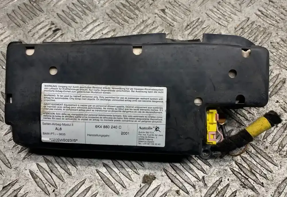 6K4880240C подушка безопасности сиденья Seat Cordoba (6K) 2000