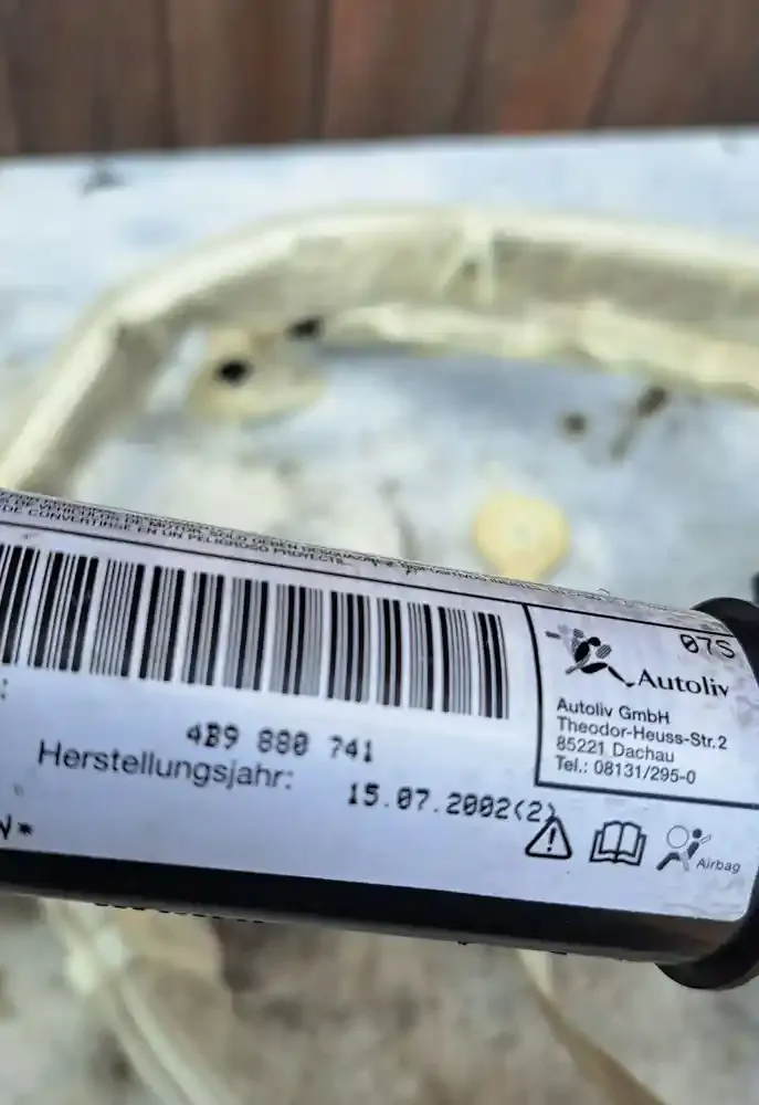 4B9880741 штора подушок безпеки Audi A6 S6 C5 4B 2003