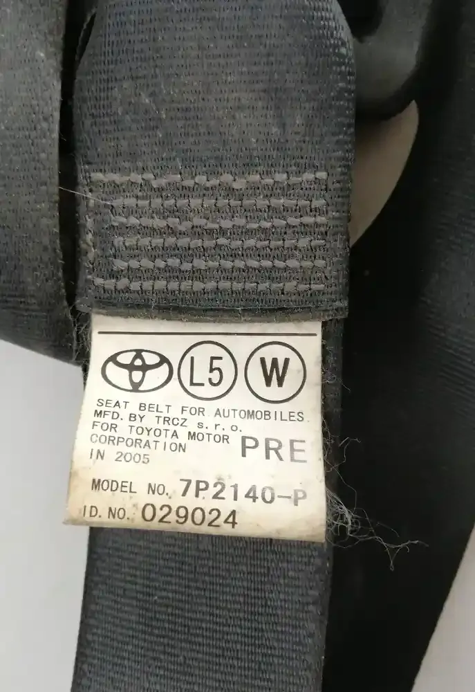 050414 передній ремінь безпеки Toyota Corolla Verso AR10 2007