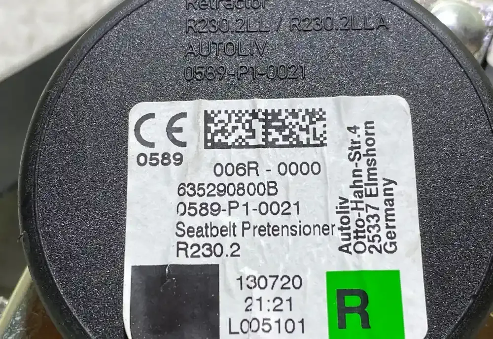 635290800B передний ремень безопасности KIA Sportage 2020