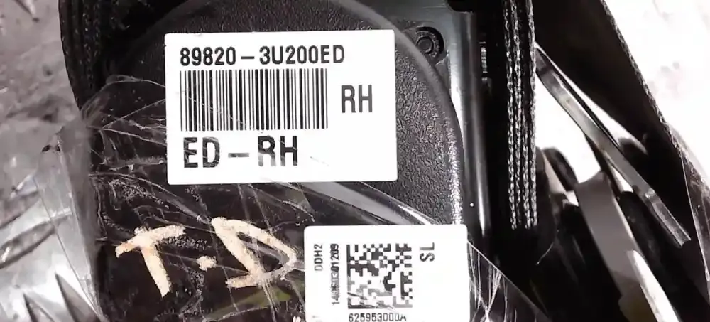 89203U200ED ремень безопасности заднего сиденья KIA Sportage 2015